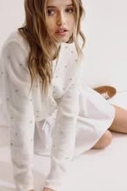 Embellished cardigan - White - Ladies | H&M