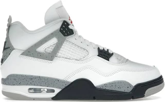 Men's Air Jordan 4 Retro White Cement