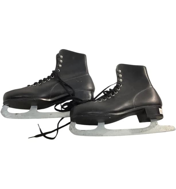Used Black Ice Skates Womensfigure Skate Black Senior 9