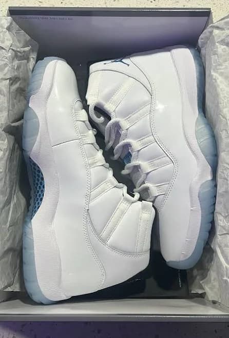 2024 Nike Jordan 11 Columbia Legend Blue Retro With Box Read
