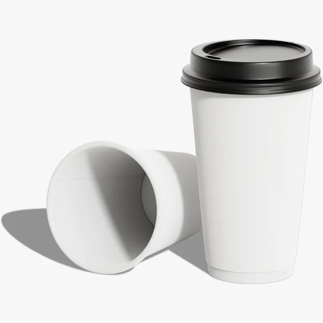 Custom Plain Paper Cups | 10 qty | VistaPrint