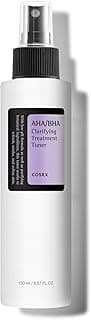 COSRX AHA/BHA Treatment Toner 5.07 fl.oz/ 150ml, Facial Exfoliating Spray for Whiteheads, Pores, & Uneven Skin, Korean Toner, Not Tested on Animals, Korean Skin Care