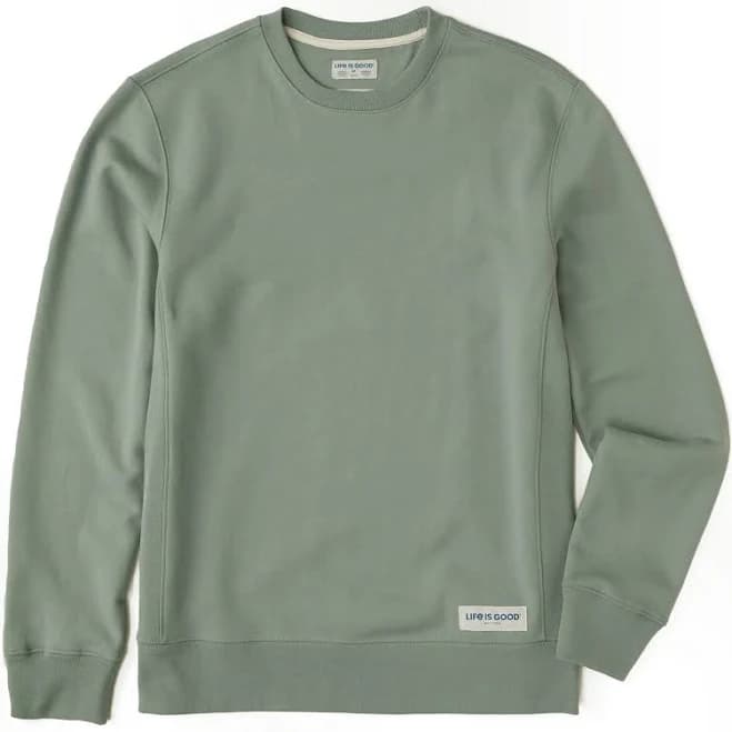 Life Is Good Men's Fleece Crew