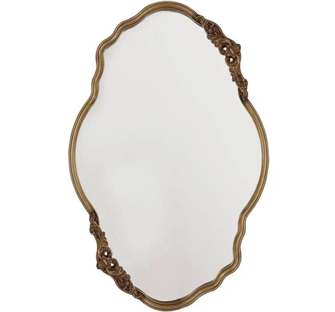 My Texas House Irregular Gold Framed Mirror