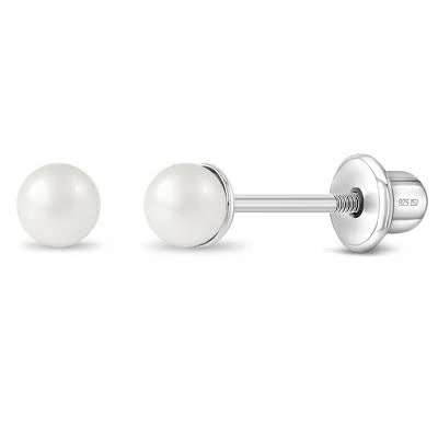 Girls' in season jewelry Classic Simulated Pearl Earrings