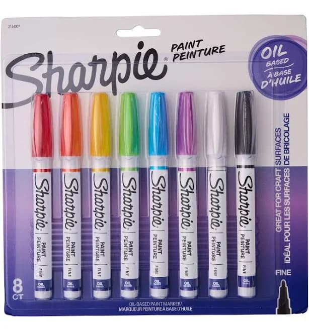 Sharpie Fine Point Oil-Based Paint Marker Set