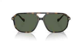 Sunglasses VO5531S - Total Dark Havana - Green - Nylon | Vogue United States