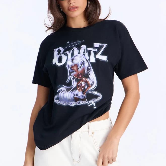 Fashion Nova Oversized Graphic T-Shirt