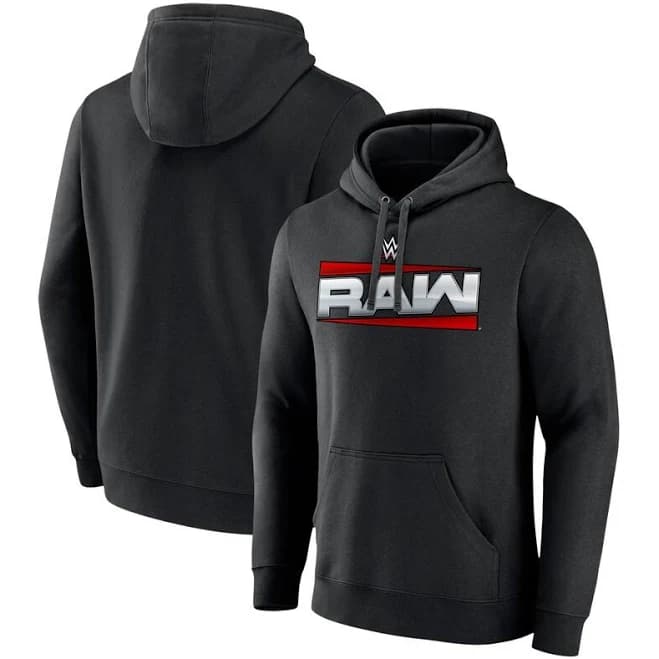 Men's Raw Logo Pullover Hoodie