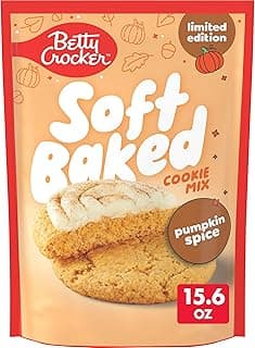 Soft Baked Cookie Mix Pumpkin Spice Flavored 15.6oz - 2 bags