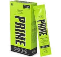 PRIME Hydration+ Sticks Lemon Lime 6 ct