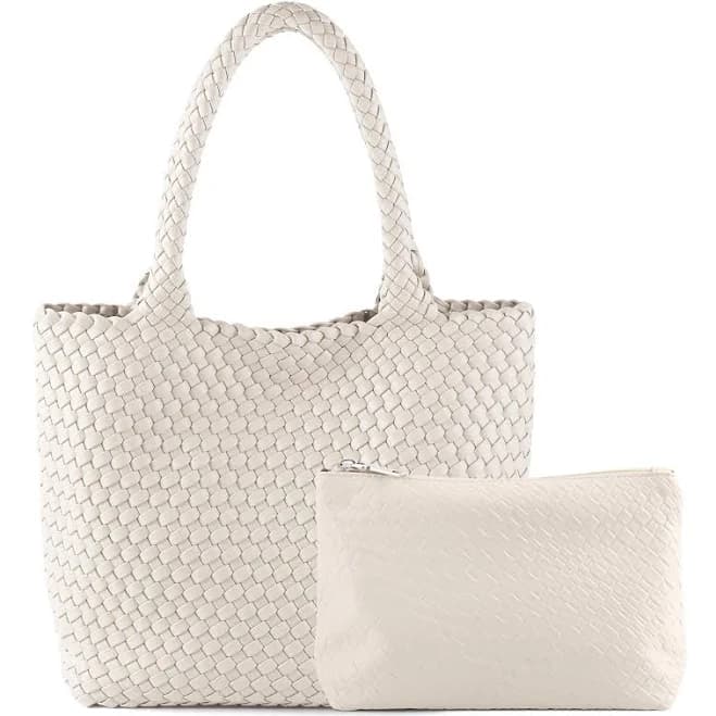 Women's Vegan Leather Hobo Tote Bag