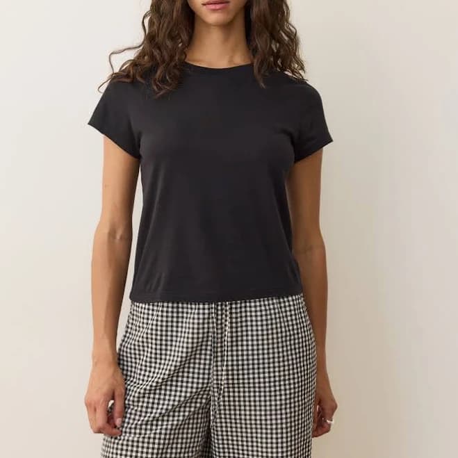 Marine Layer Women's Pima Tissue Baby T-Shirt