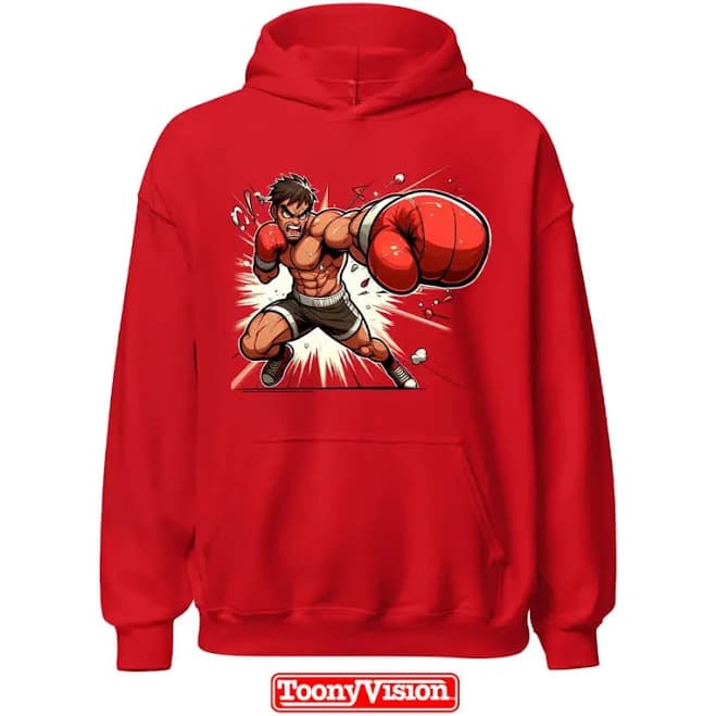 Men's Superhero Cartoon Hoodie