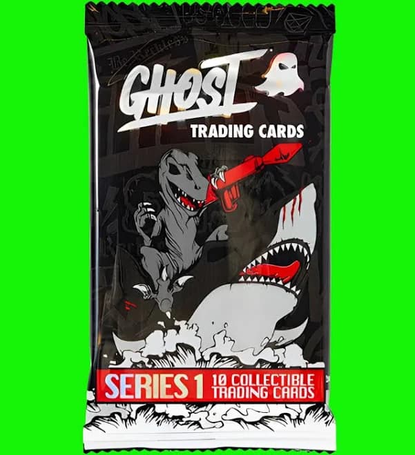 Ghost Protein Energy Drink Trading Sports Cards Pack Limited Edition