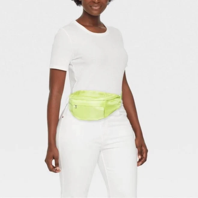 A New Day Bags | A New Day Lime Green Sling Bag Fanny Pack | Color: Green | Size: Os | Elizaculjat's Closet