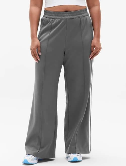 Athleta Women's Tempo Mid Rise Wide Leg Track Pants