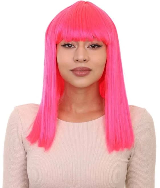 Long Bob Cosplay Halloween Wig