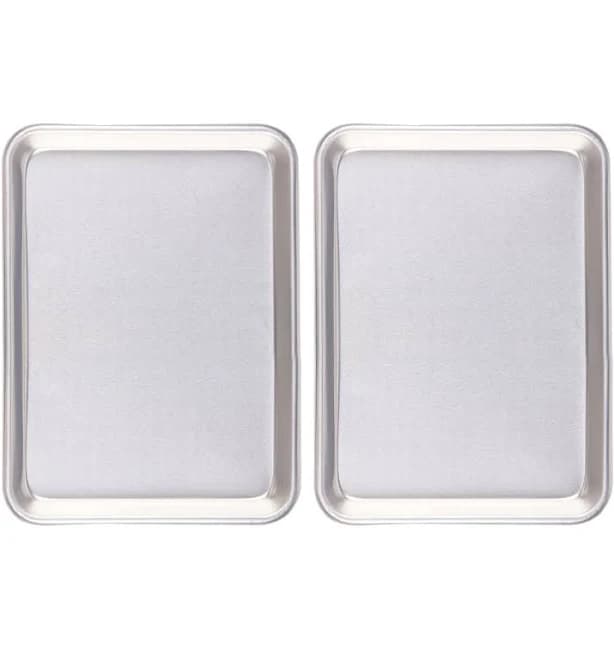 Mainstays Rectangular Aluminum Baking Sheet Set