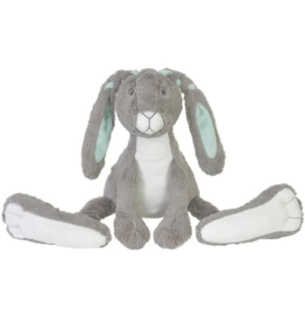 Happy Horse Grey Rabbit Twine Plush Animal