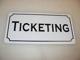 TICKETING Hotel Motel Metal Sign Airport Train Station - Etsy