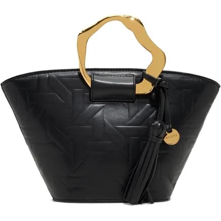 ALDO Women's Malede Quilted Faux Leather Satchel Handbag