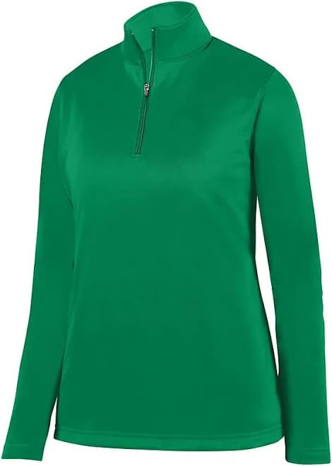 Augusta Sportswear Ladies' Wicking Fleece Quarter-Zip Pullover