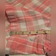 St. John's Bay | Shorts | St Johns Bay Salmon And White Plaid Womens Shorts | Poshmark