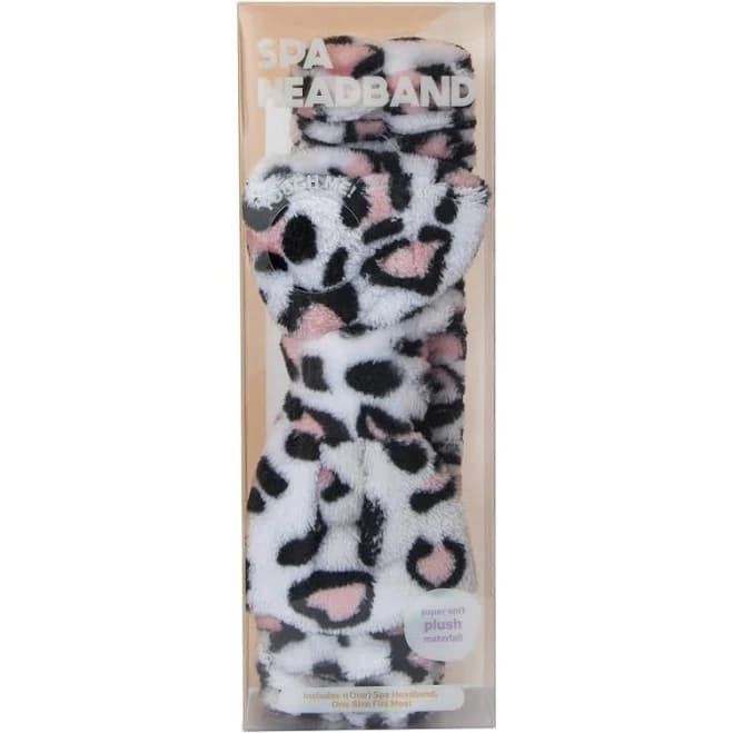Plush Bow Spa Headband
