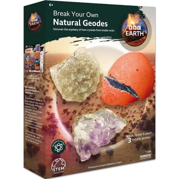 BBC Earth Break Your Own Natural Geodes Kit
