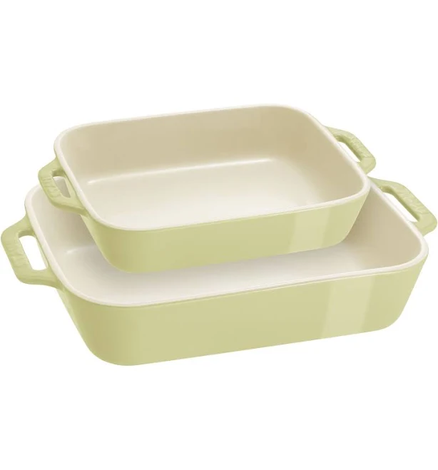 Staub 2 Piece Rectangular Baking Dish Set