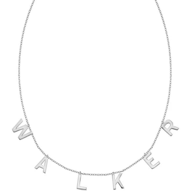 Name Custom Personalized Necklace Crystals