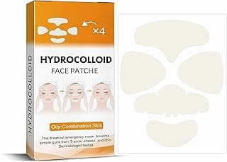 20PCS Hydrocolloid Acne Clearing Patches for Full-Face Spot Coverage - Absorbing Clearing Skin Care for Pimples and Blemishes