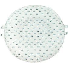 Children's Pello Floor Cushion, Tag Cornflower - GooseWaddle Kids Seating | Maisonette
