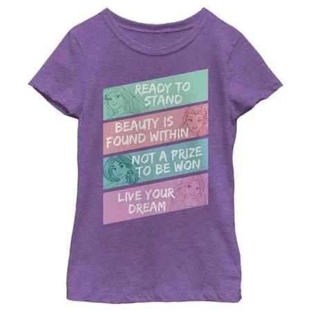 Disney Princess Motto Graphic T-Shirt