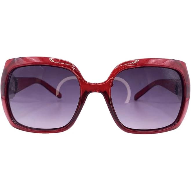 Face Card Oversized Square Sunglasses