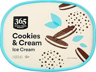 365 by Whole Foods Market, Cookies & Cream Ice Cream, 1.5 QT