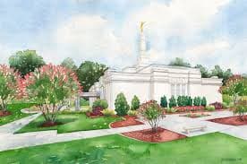 Raleigh LDS Temple Paintings | Raleigh Temple Giclee Prints & Pictures
