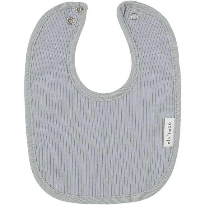 Ely's & Co. Solid Ribbed Bibs