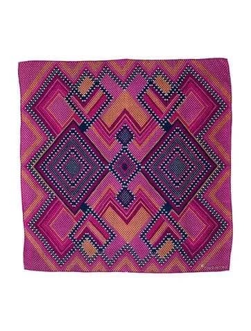 GIVENCHY Printed Silk Shawl