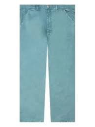 Awake NY embroidered-pocket Trousers | Blue | FARFETCH PH