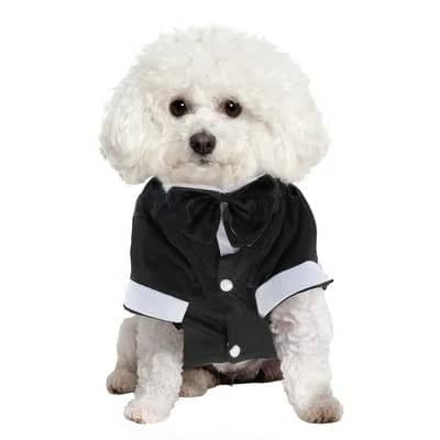 Unique Bargains Halloween Christmas Dog Tuxedo