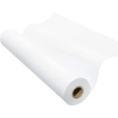 White Drawing Paper Roll 17 inch1181 inch Large Art Easel Paper Roll for Crafts, White Wrapping Paper, Kraft Bulletin Board Poster Banner Paper, Size: