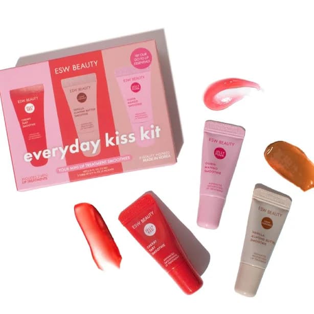 ESW Beauty Everyday Kiss Kit Mini Lip Treatment