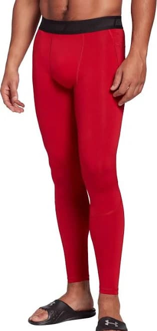 DSG Men's Compression Tights, XXXL, Team Red | Holiday
