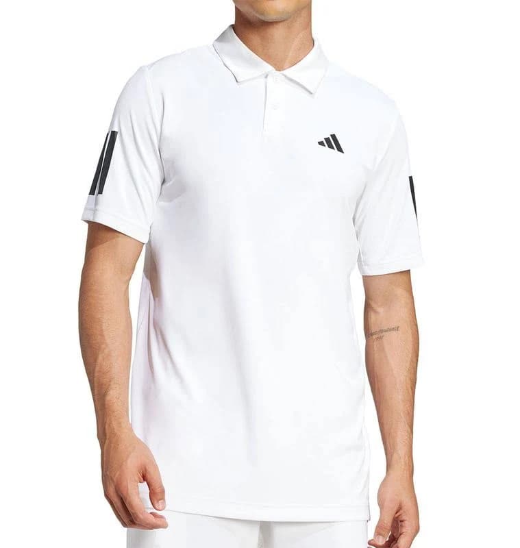 adidas Men's Club 3 Stripes Polo