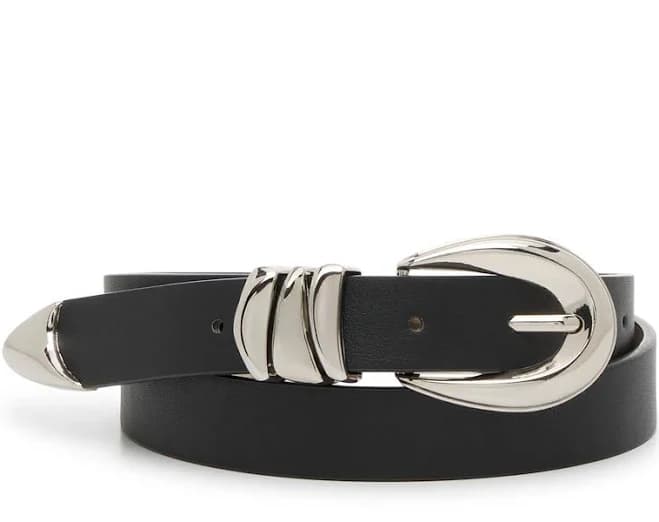Steve Madden Women's Triple Keeper Belt