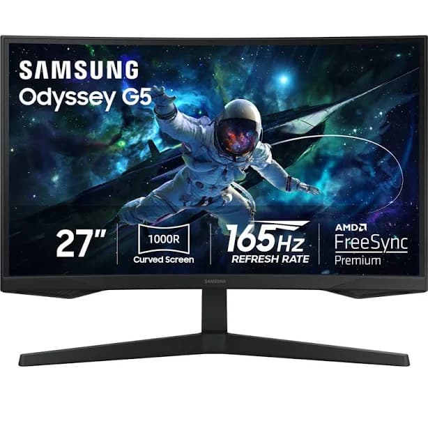 Samsung Odyssey G55C 27" QHD Curved Gaming Monitor