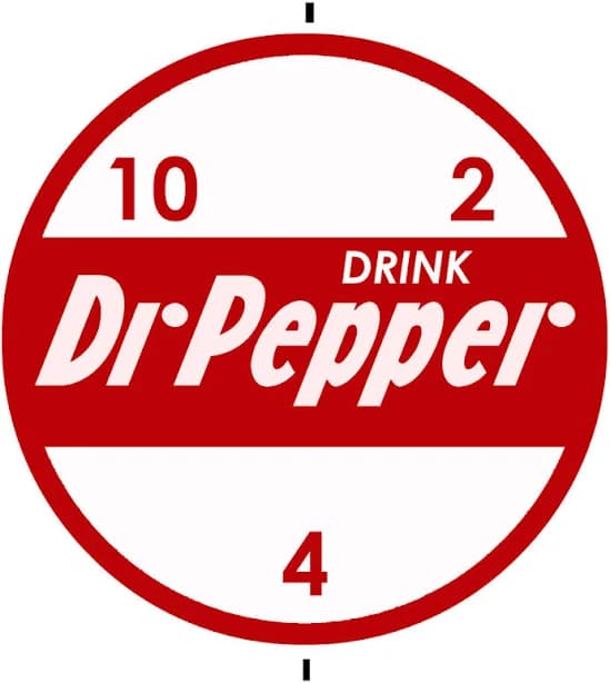 Dr Pepper 14" Round Metal Sign