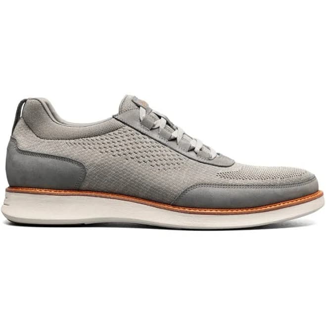 Florsheim Men's Launch Knit Elastic Lace-Up Slip-On Sneakers
